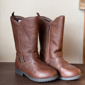 OshKosh B'gosh Brown (faux leather) Kids Boots